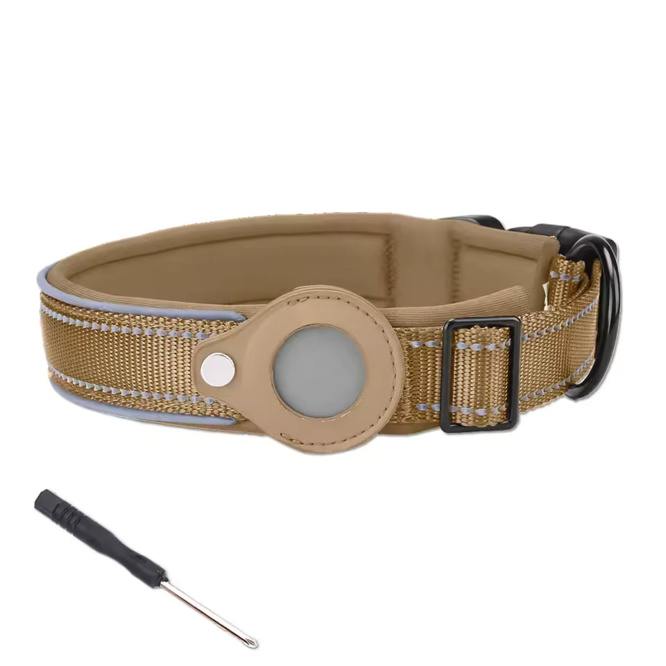 Anti-Lost Dog Collar Waterproof Reflective Airtag