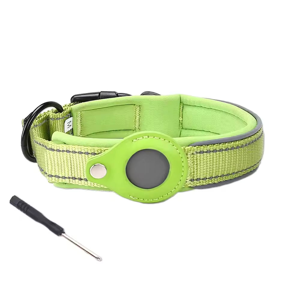 Anti-Lost Dog Collar Waterproof Reflective Airtag