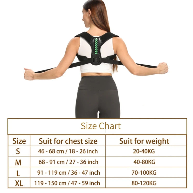 Adjustable Posture Corrector Brace