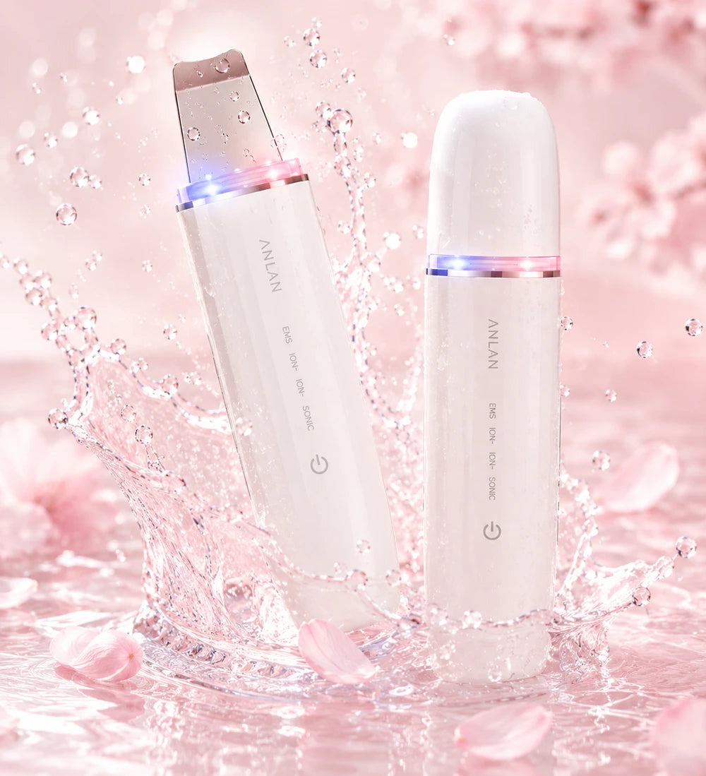 Ultrasonic Facial Skin Scrubber
