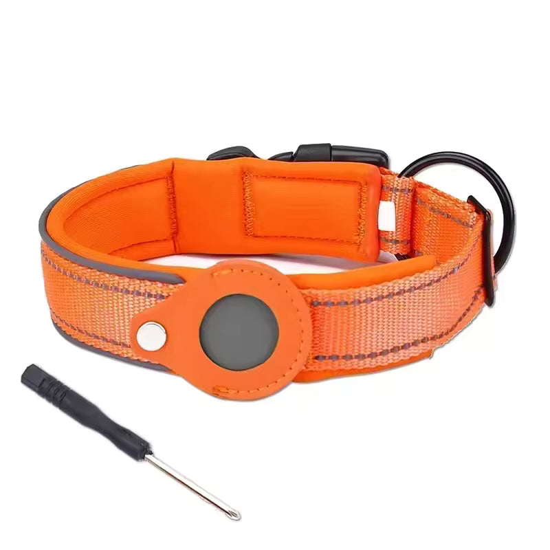 Anti-Lost Dog Collar Waterproof Reflective Airtag