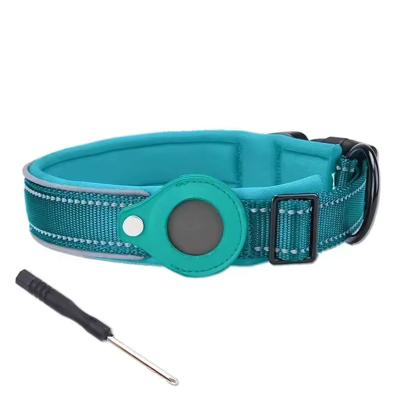 Anti-Lost Dog Collar Waterproof Reflective Airtag