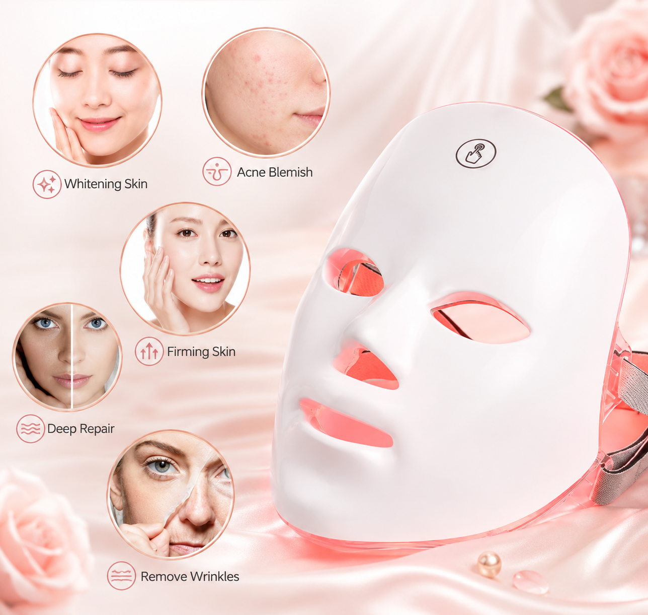 7-Color LED Rejuvenation Mask