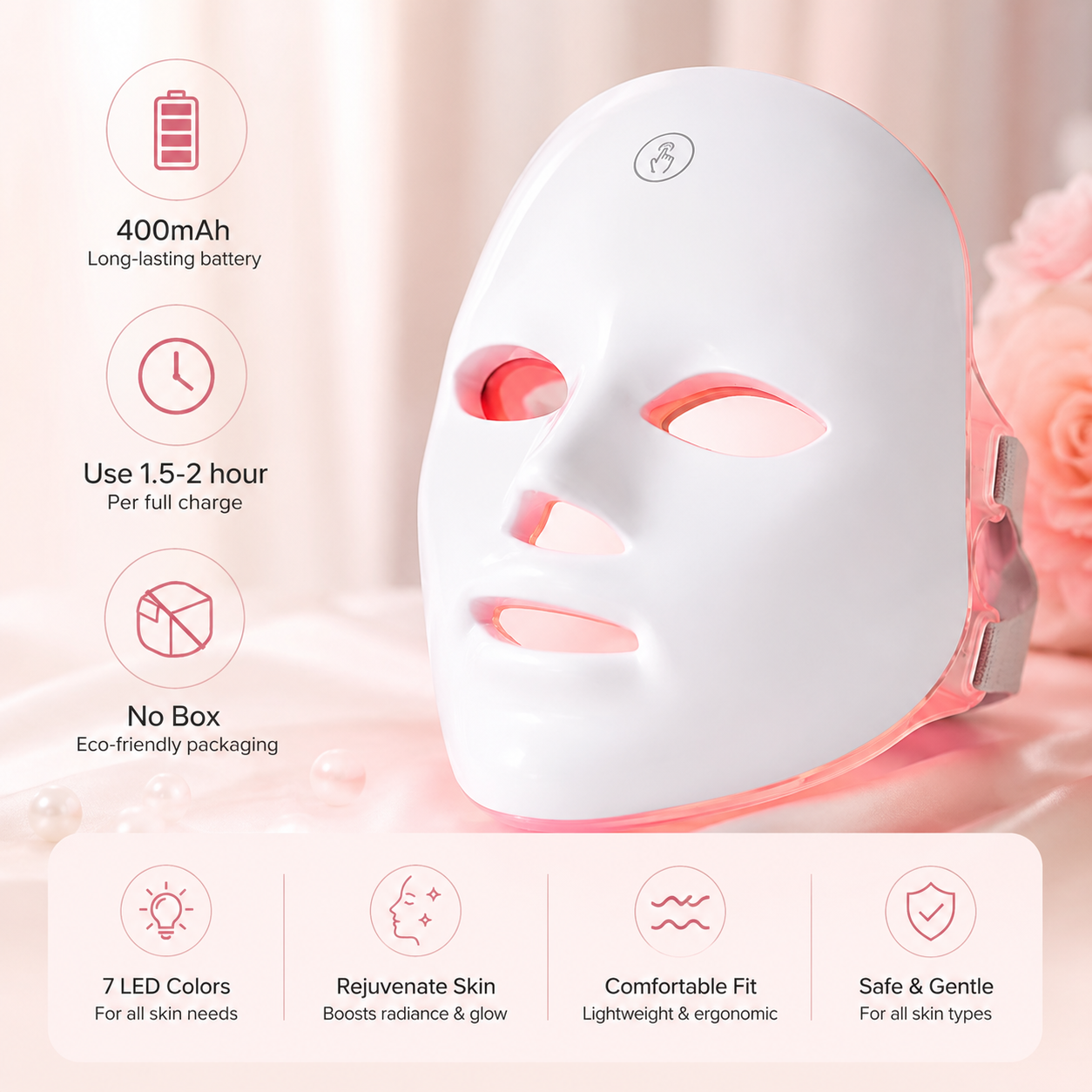 7-Color LED Rejuvenation Mask